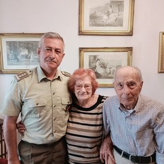 Il Generale di C.d.A. Tota ad Andria per incontrare il Maggiore Pizzolorusso