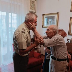 Il Generale di C.d.A. Tota ad Andria per incontrare il Maggiore Pizzolorusso