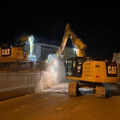 Conclusi i lavori di demolizione in via Bisceglie