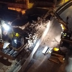 Conclusi i lavori di demolizione in via Bisceglie