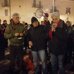 Uomin in piazza - Andria (Foto di Agnese Pistillo)