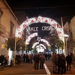 Luminarie natalizie per le vie cittadine