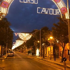 Luminarie natalizie per le vie cittadine