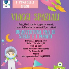 "Viaggi spaziali", letture animate a cura del Museo del Giocattolo