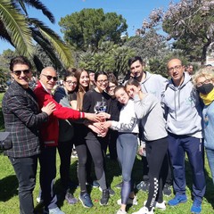 Corsa campestre provinciale nella villa comunale