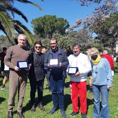 Corsa campestre provinciale nella villa comunale