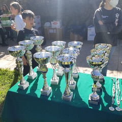 Corsa campestre provinciale nella villa comunale