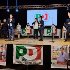 manifestazione del Partito Democratico