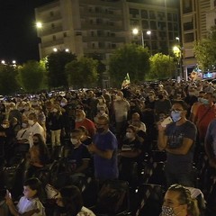manifestazione del Partito Democratico