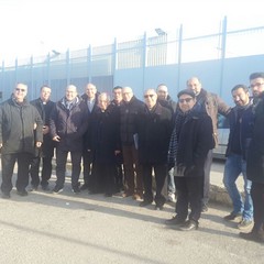 Monsignor Mansi in visita al carcere di Trani