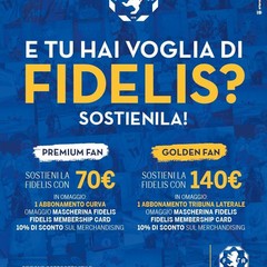La campagna di sostegno alla Fidelis Andria