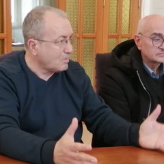 Dott.  Berardino Leonetti e il Presidente del Forum Ricorda e Rispetta Gianni  Massaro