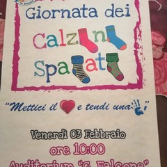 Giornata dei Calzini Spaiati plesso "Falcone" Andria