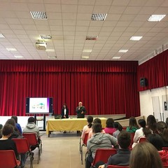 Primo incontro con la dott.ssa Cipriani per i ragazzi della scuola media “Cafaro”