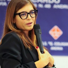 Assessore Viviana Di Leo, alla mostra internazionale di arte contemporanea, Andria