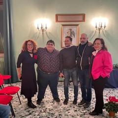Presentazione del libro di "Fatti Albero" di Alfredo de Giovanni nella sala Dante - Scuola "Oberdan"