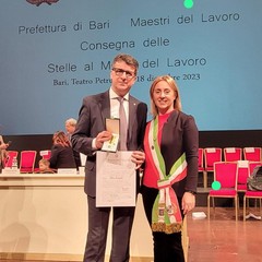 "Stella al Merito del Lavoro" per l'andriese Felice Fortunato