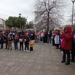 Flash mob femminista della CGIL BAT - Andria