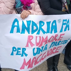 Flash mob femminista della CGIL BAT - Andria