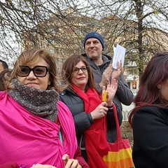 Flash mob femminista della CGIL BAT - Andria