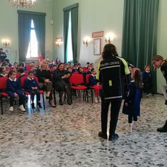 La Polizia Locale incontra gli studenti del primo circolo didattico "Oberdan"