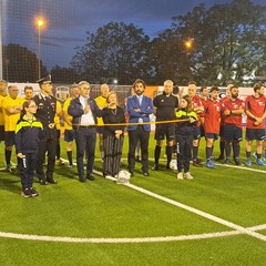 Inaugurazione nuovo campo di calcio della Chiesa Cuore Immacolato di Maria di Andria