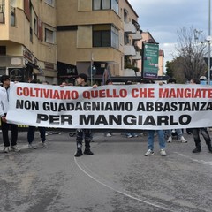 Ad Andria una piazza contro la crisi e il carovita