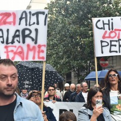 Ad Andria una piazza contro la crisi e il carovita