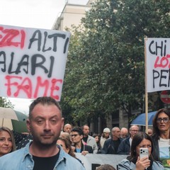 Protesta Andria contro il carovita