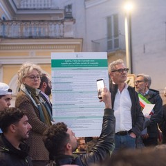 Protesta Andria contro il carovita