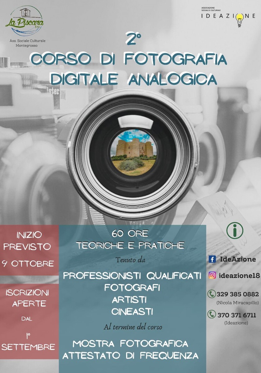 Corso fotografia Andria