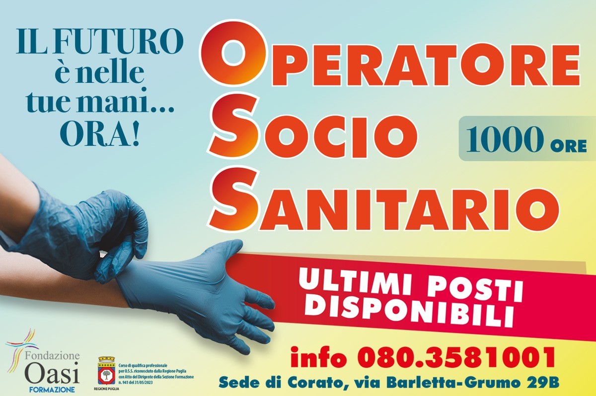 Formazione O S S con la Fondazione Oasi Nazareth