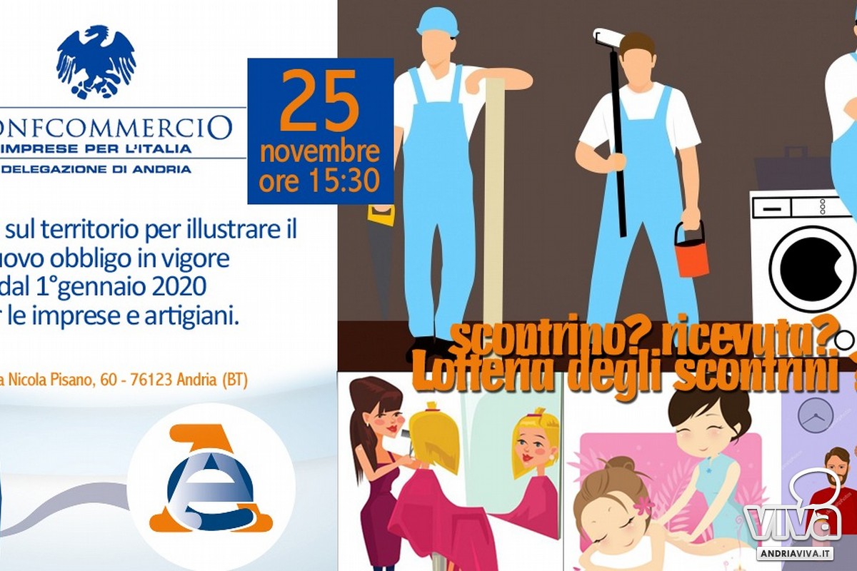 Scontrino elettronico Confcommercio