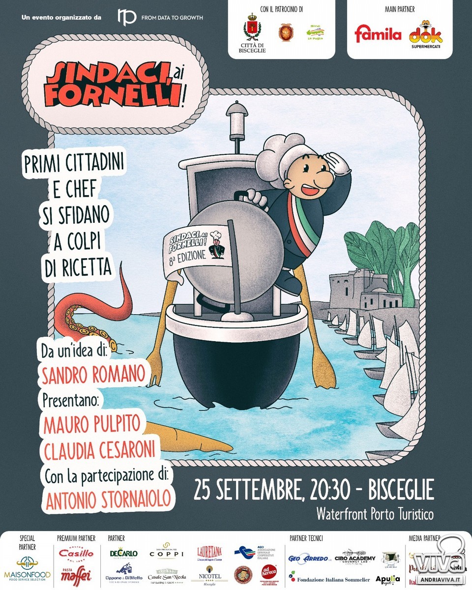 Torna “Sindaci, ai fornelli!”