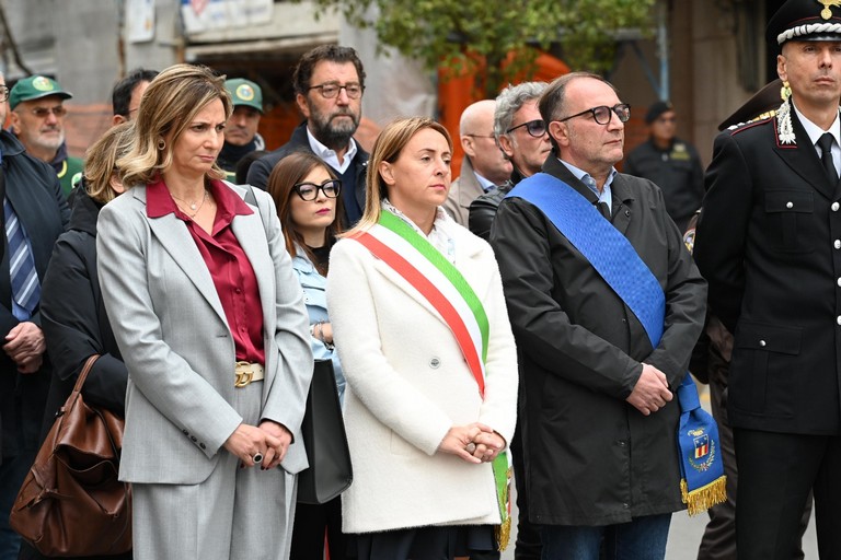 da sx on. Mariangela Matera e Sindaco Giovanna Bruno