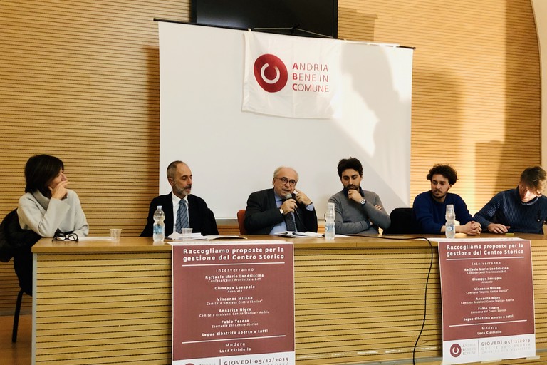 Movida centro storico, Andria Bene in Comune