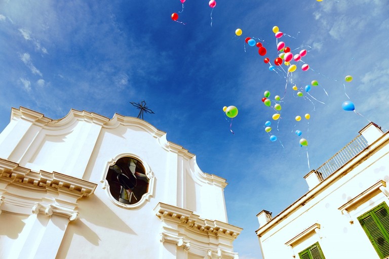 Festeggiamenti alla Parrocchia Gesù Crocifisso di Andria. <span>Foto Riccardo Di Pietro</span>