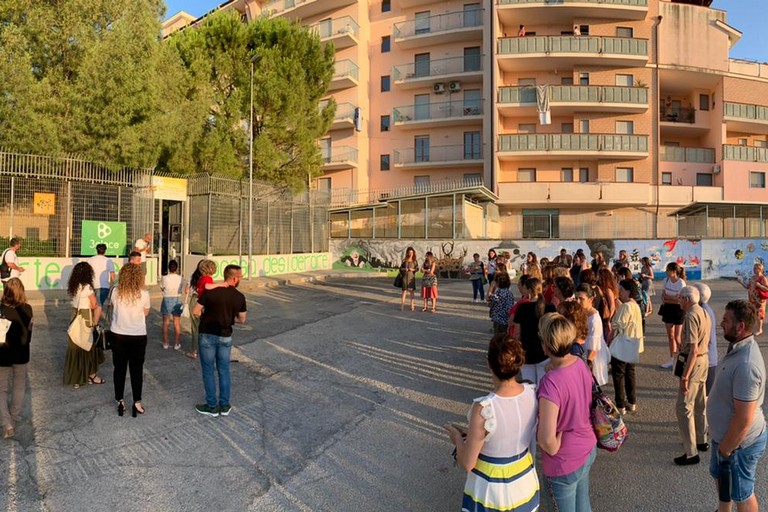 Piazzale della scuola dell'infanzia 