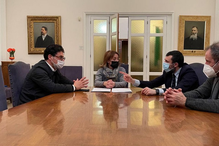 L'on. D'Ambrosio ricevuto a Palazzo di Città
