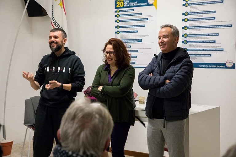 on. D'Ambrosio, l'avv. Di Bari e l'avv. Coratella