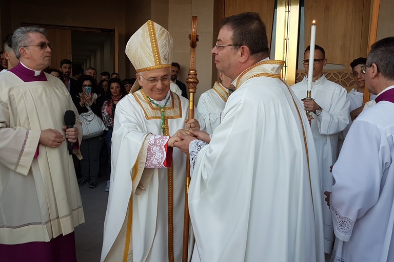 inaugurazione nuova chiesa madonna della grazia