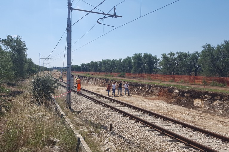 Tratto ferroviario dell'incidente