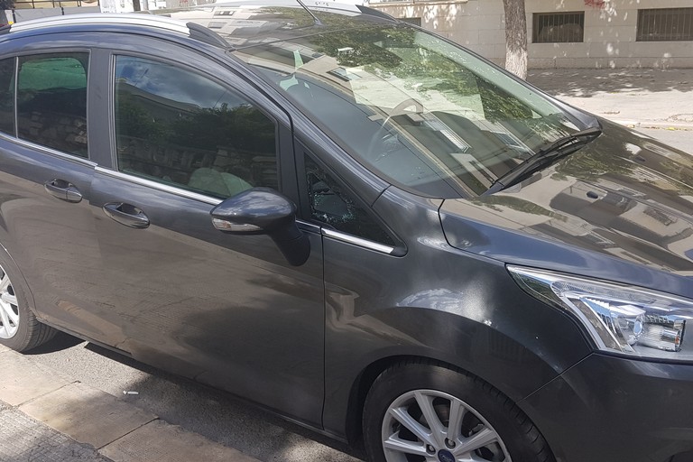 Tentato furto auto