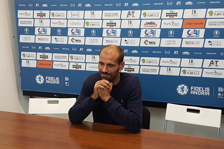 Alessandro Potenza, tecnico Fidelis Andria