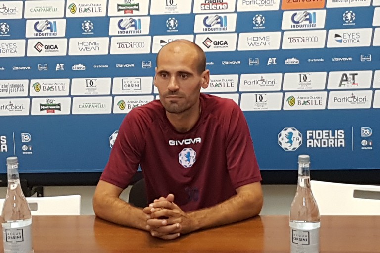 Alessandro Potenza, tecnico Fidelis Andria