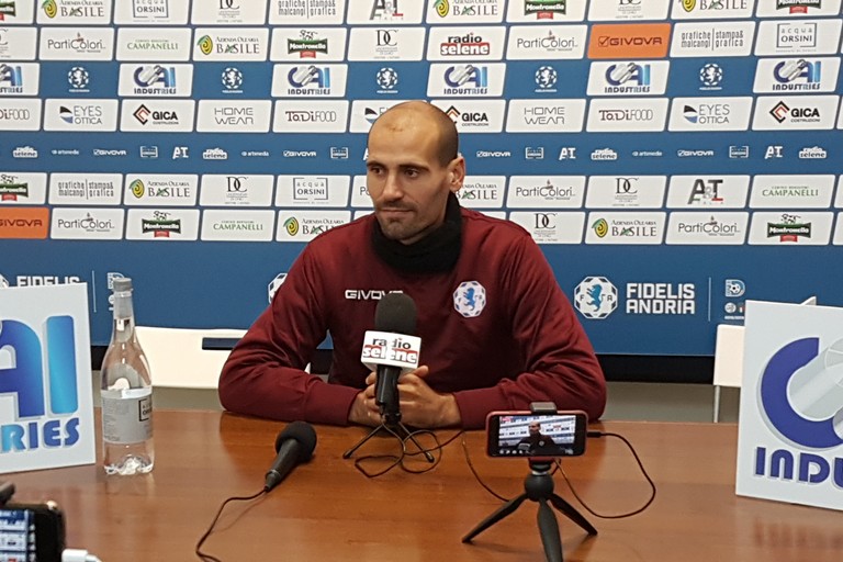 Alessandro Potenza, tecnico Fidelis Andria