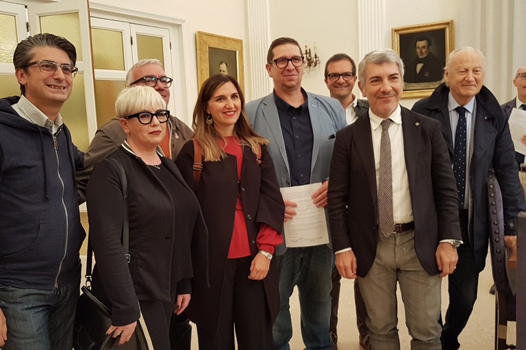 Firmato il Protocollo d'intesa a Palazzo di Città