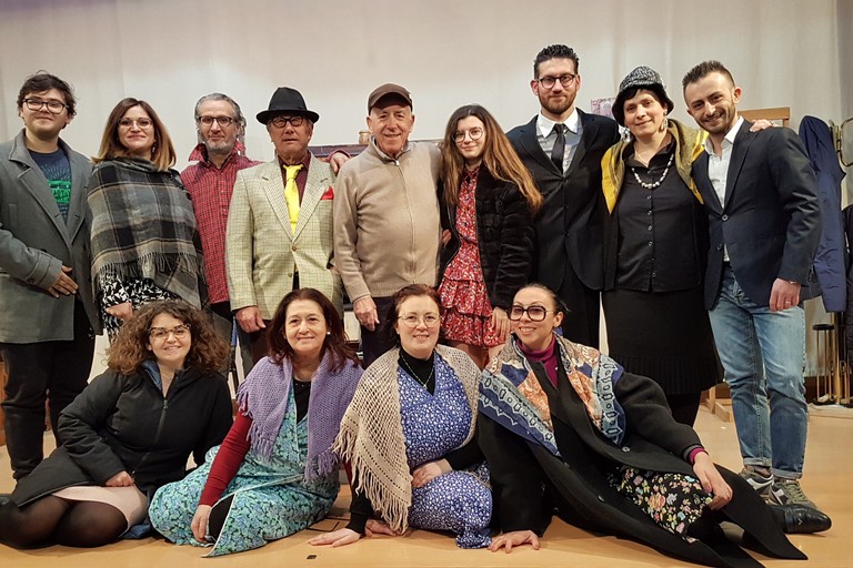 Il gruppo teatrale della parrocchia Madonna di Pompei