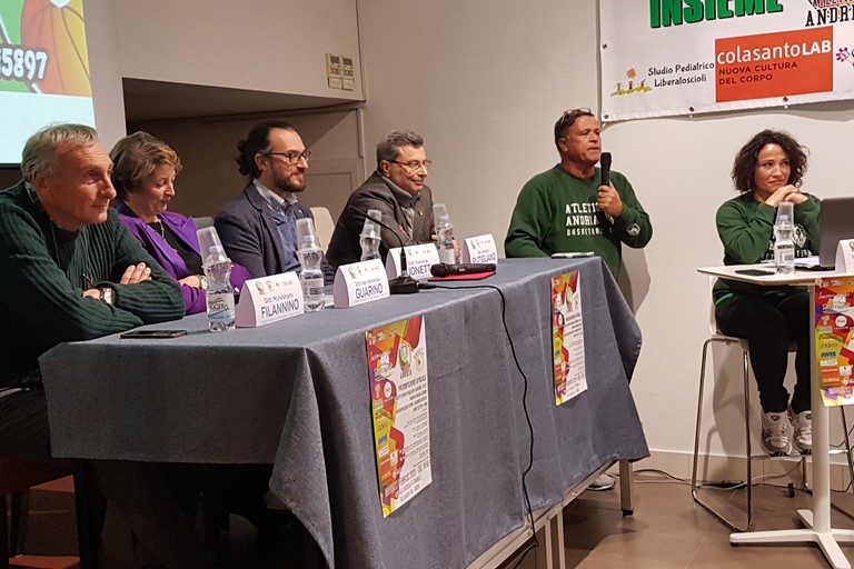 Presentazione progetti inclusivi di baskin. <span>Foto Antonio D'Oria</span>