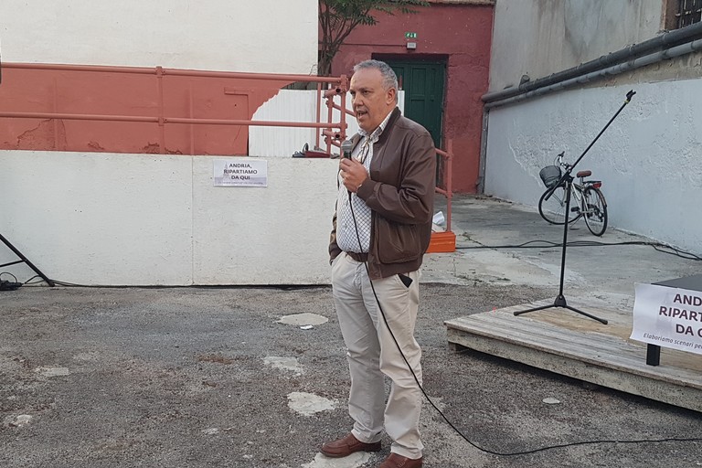 Il notaio Sabino Zinni, consigliere regionale uscente e ricandidato. <span>Foto Antonio D'Oria</span>